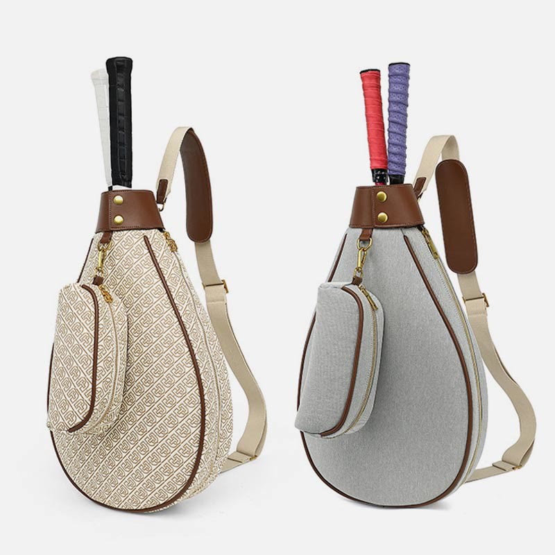 Robuste Tennistasche, große Kapazität, Crossbody, Sportschlägertasche