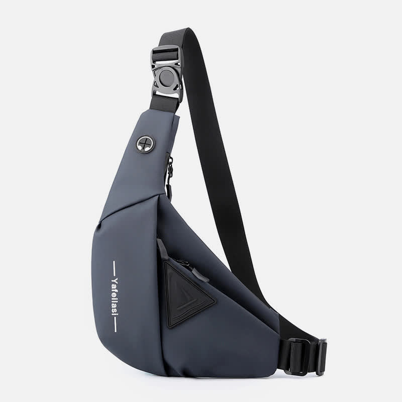 Leichte Schultertasche für unterwegs, Unisex, tragbare, lässige Umhängetasche