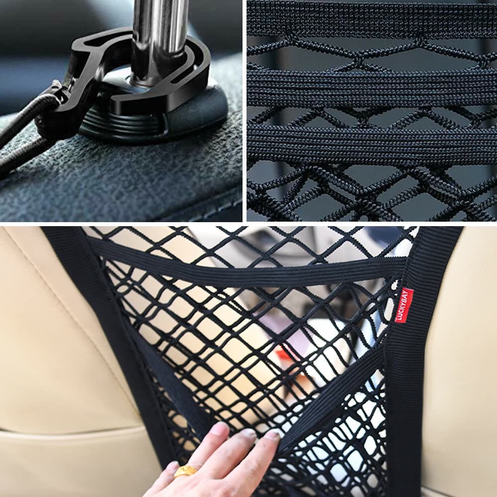 Auto-Organizer, Netztasche für die Rückenlehne, für Haustiere und Kinder