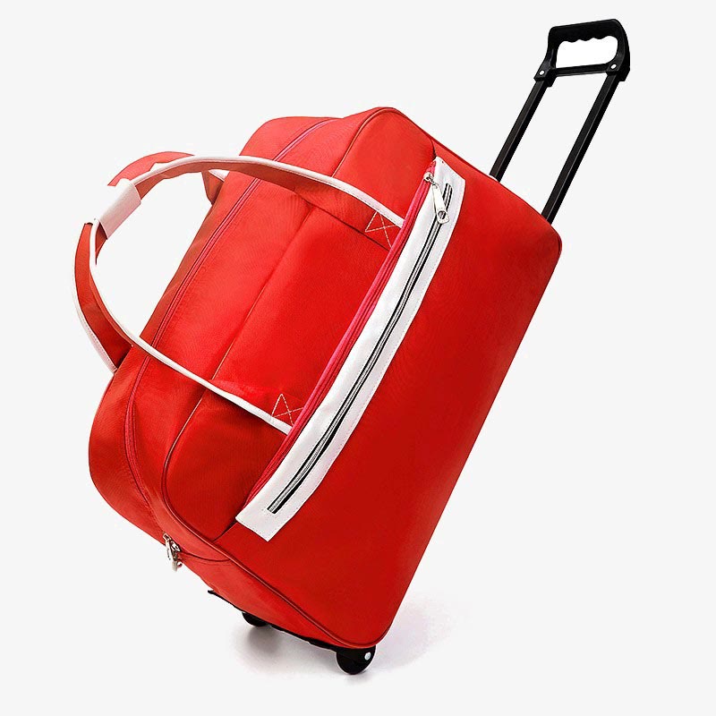 Zugstange Gepäck Damen Herren Minimalistische Geschäftsreise Reisetasche