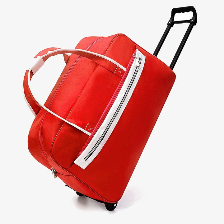 Zugstange Gepäck Damen Herren Minimalistische Geschäftsreise Reisetasche