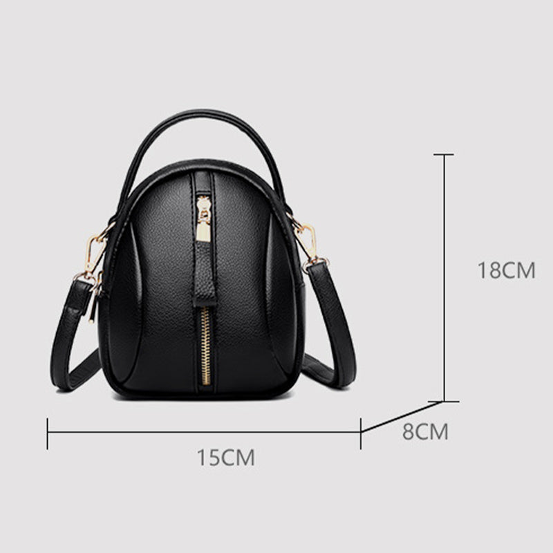 Multifunktionale, elegante, solide Telefontasche mit Kopfhörerloch