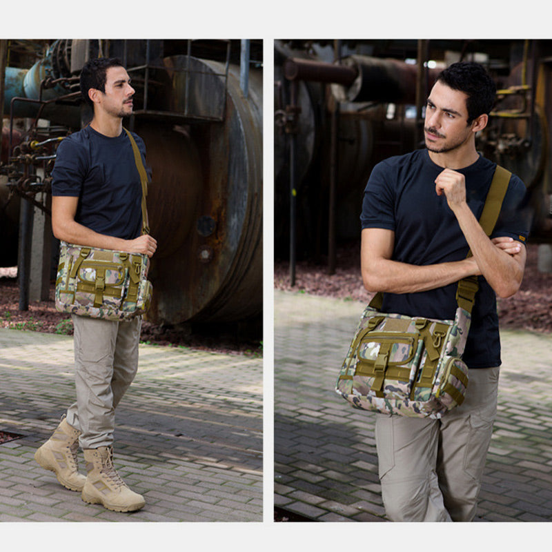 Wasserdichte taktische Militär-Umhängetasche mit mehreren Taschen