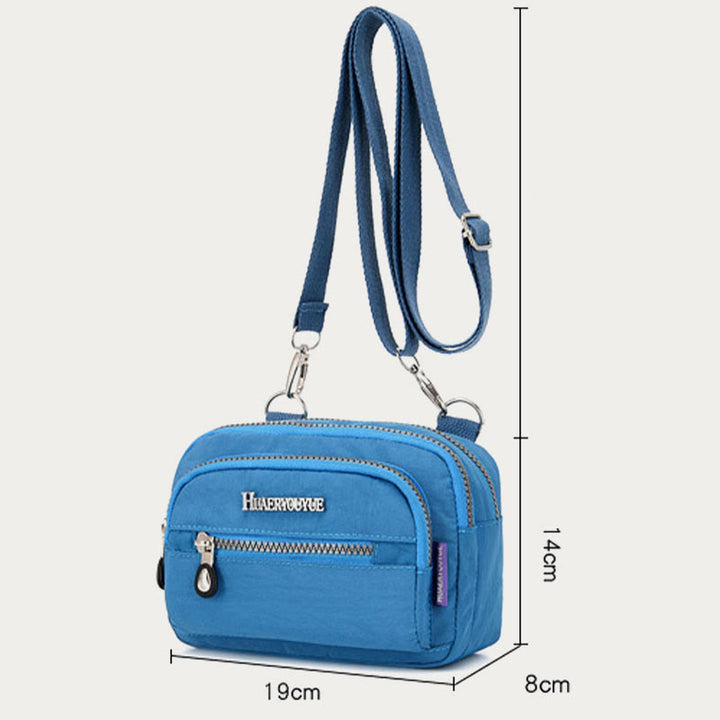 Umhängetasche für Damen, lässig, verstellbarer Riemen, Nylon-Gürteltasche