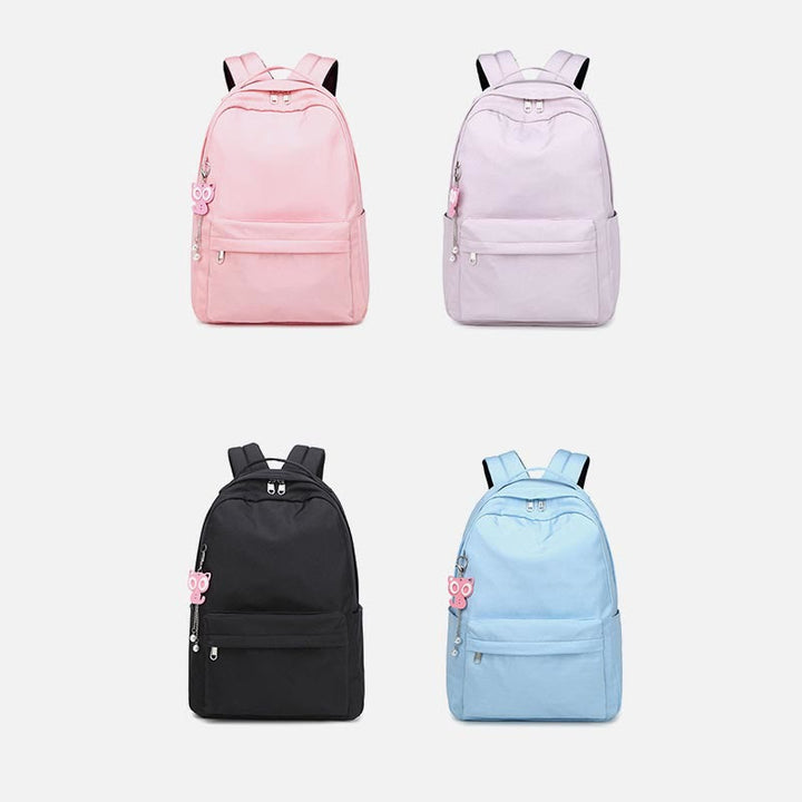Rucksack für Damen, Campus, einfarbig, für Studenten, große Kapazität