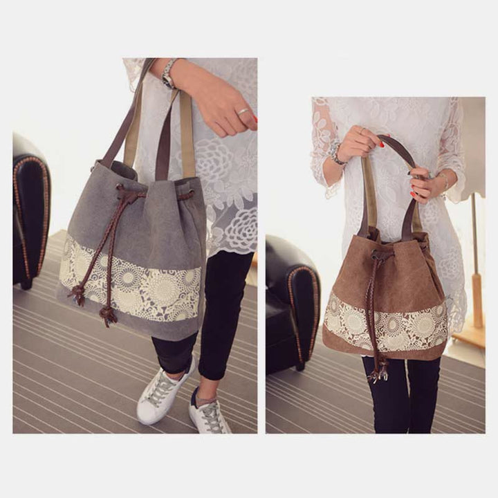 Umhängetasche für Damen, lässig, große Kapazität, bedruckt, Einkaufshandtasche