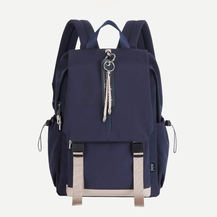 Rucksack für Frauen und Mädchen, wasserdicht, mehrere Taschen, 14-Zoll-Laptop-Rucksack, Büchertasche