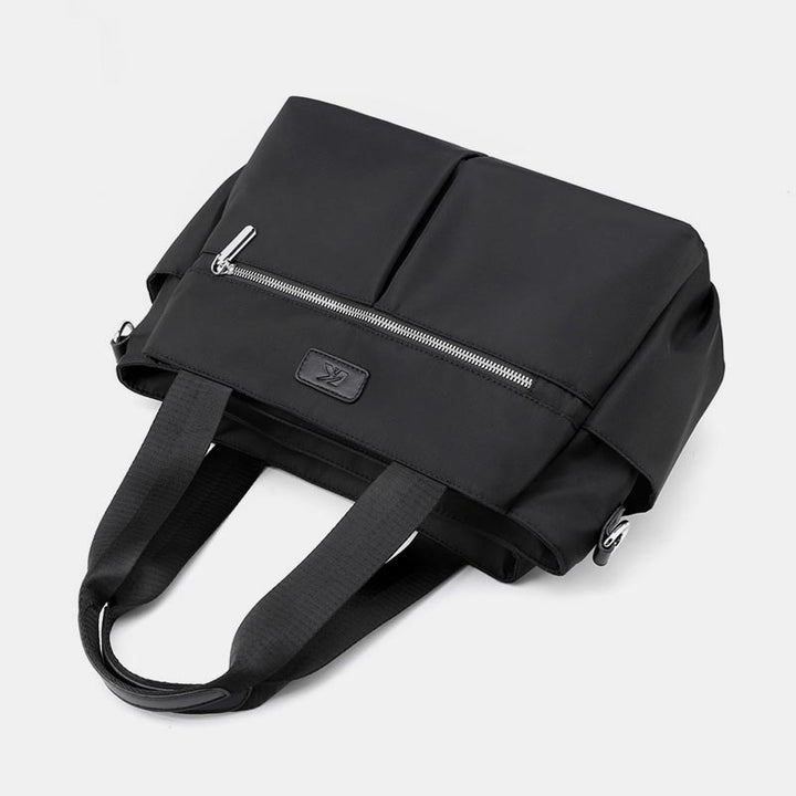 Tasche mit drei Fächern und Tragegriff oben, wasserdicht, große Handtasche, Umhängetasche für Damen