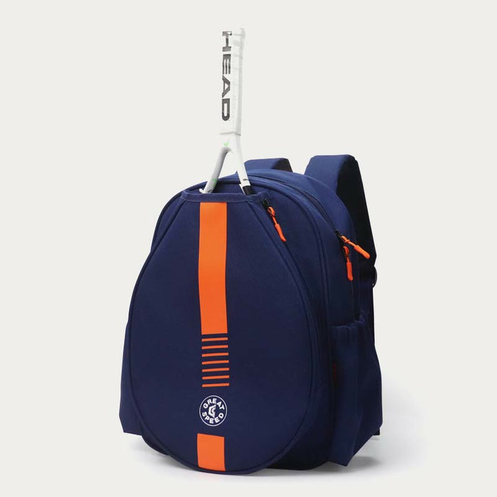 Schläger-Rucksack für Kinder und Erwachsene, große Kapazität, Schlägerhülle - Dunkelblau - image 14