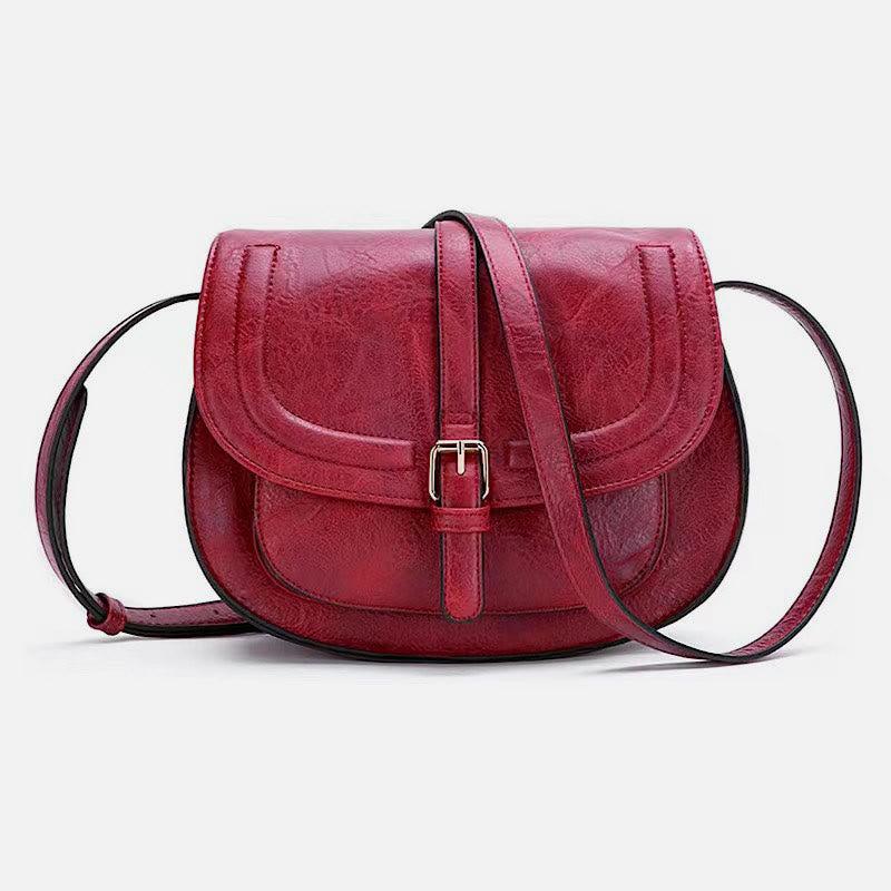 Elegante Satteltasche, einfache Magnetschnalle, Dating-Tasche für Frauen
