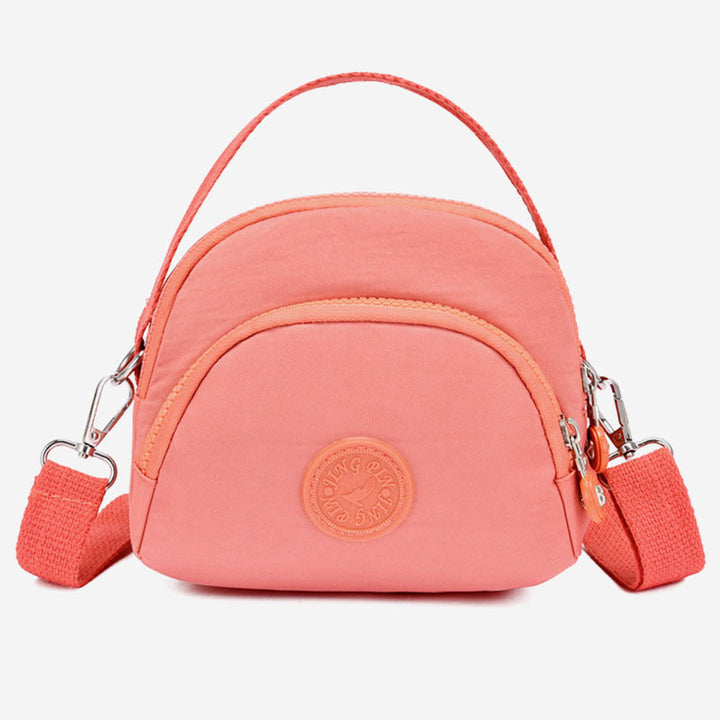 Leichte, wasserabweisende Handtasche für Damen mit mehreren Taschen