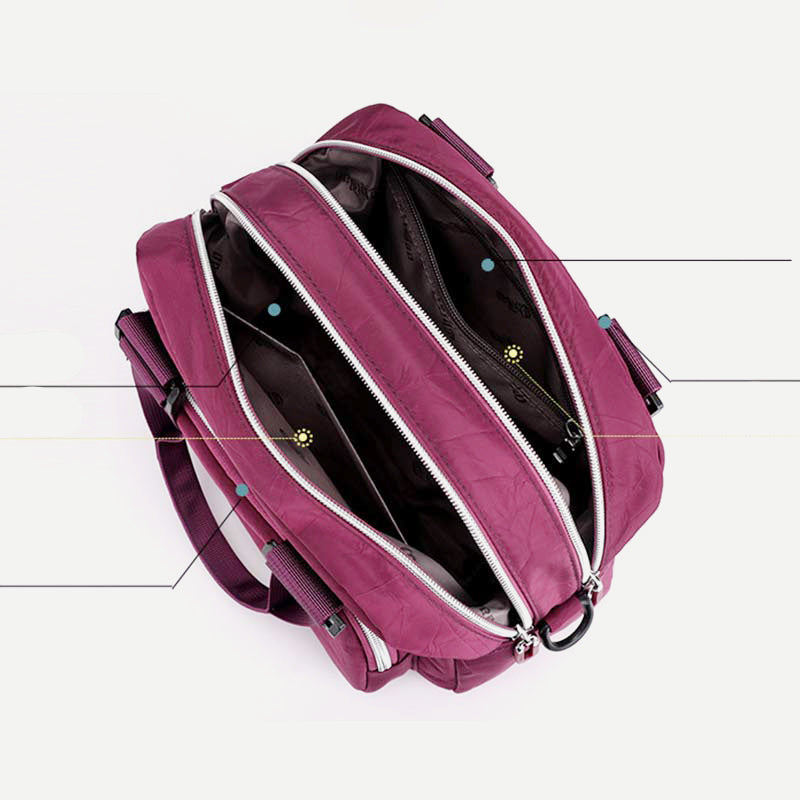 Umhängetasche für Damen, Nylon, leicht, Schultertasche, Reise-/Einkaufstasche
