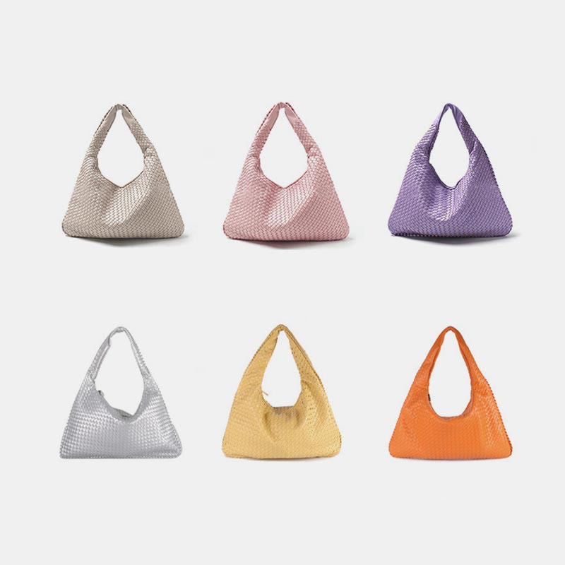 Umhängetasche für Damen, einfarbig, große Kapazität, minimalistische, lässige Handtasche