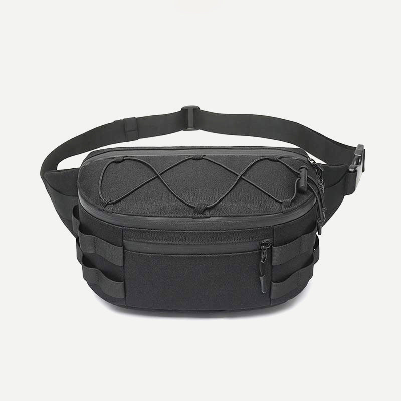 Taktische Hüfttasche, große Kapazität, funktionale Schultertasche