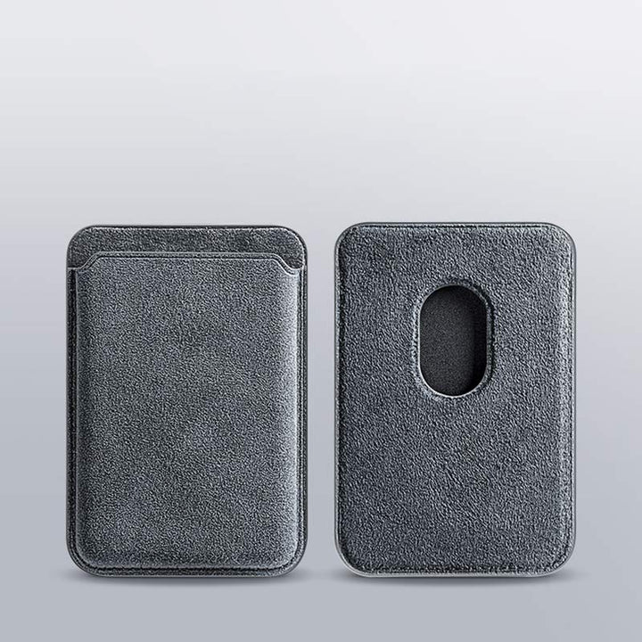 Alcantara Wildleder MagSafe Kartenhalter