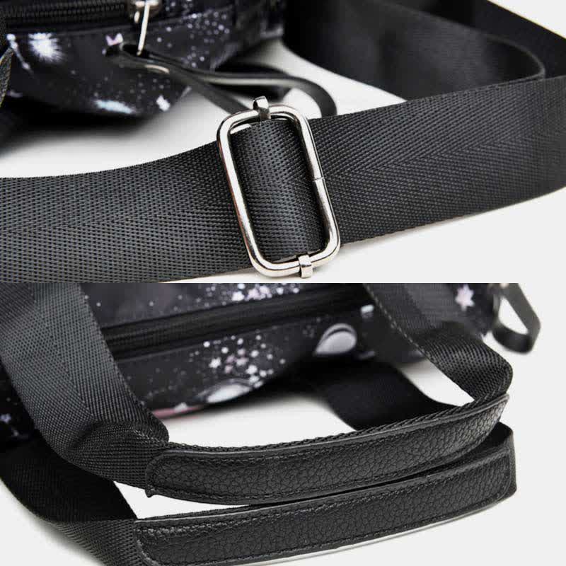 Leichte Tragetasche mit mehreren Taschen für Damen, Mehrzweck-Umhängetasche