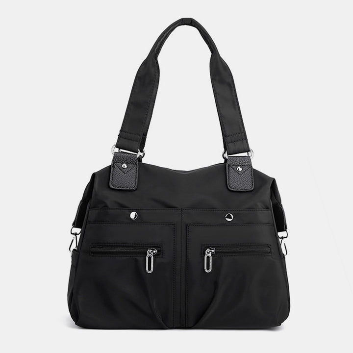 Damen Nylon Schultertasche Leichte wasserdichte Tragetasche Casual Arbeitstasche Geldbörse