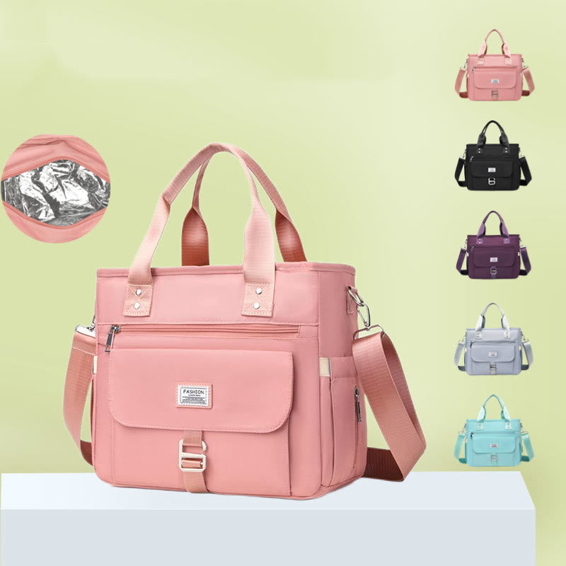 Tote Für Outdoor Picknick Tragbare Multifunktionale Wasserdichte Nylon Mittagessen Tasche - image 10