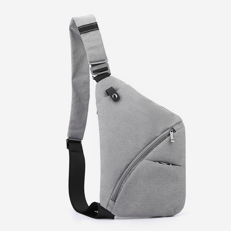 Schultertasche für Herren, Outdoor-Reisen, Nylon, Umhängetasche, Tagesrucksack