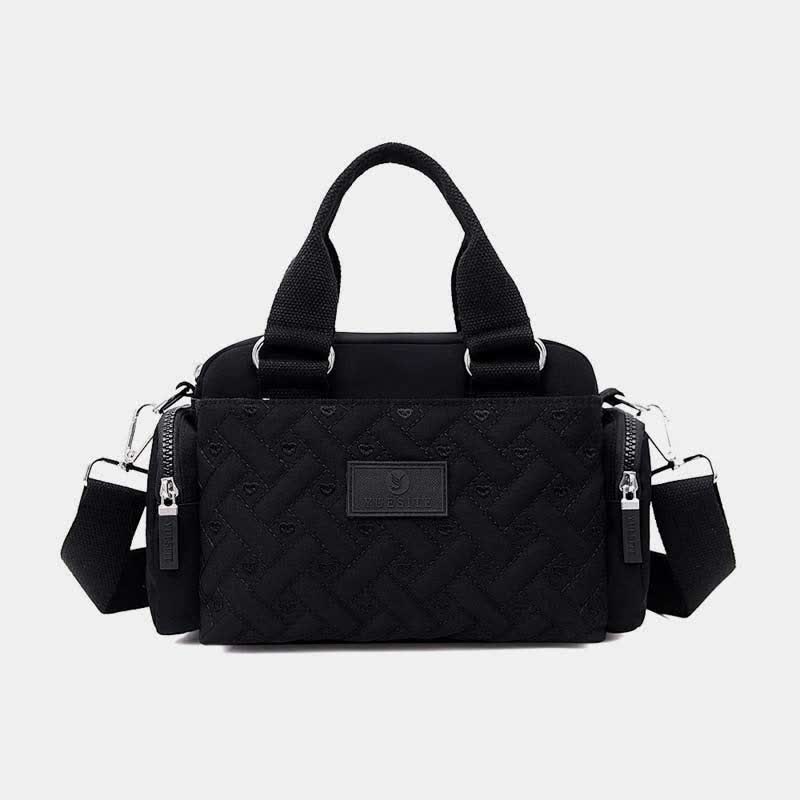 Leichte, mehrere Taschen aufweisende Damen-Geldbörsen, wasserdichte, gesteppte Umhängetasche