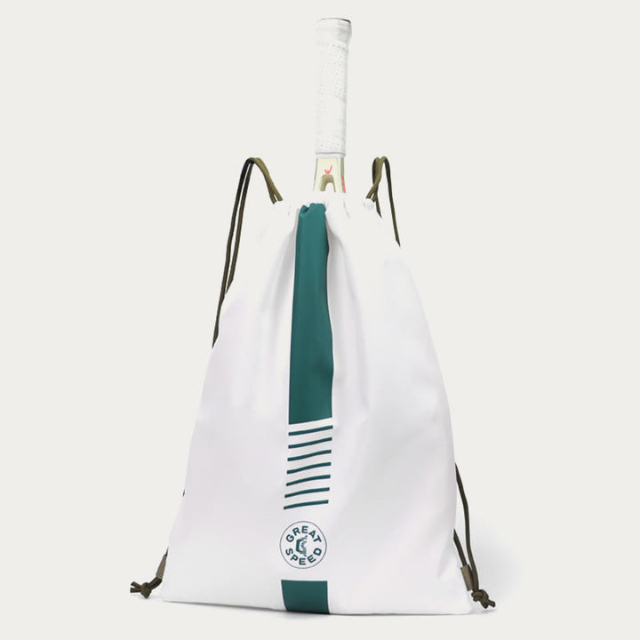Schlägertasche für Outdoor-Sportarten mit Kordelzug, faltbarer, weicher Rucksack