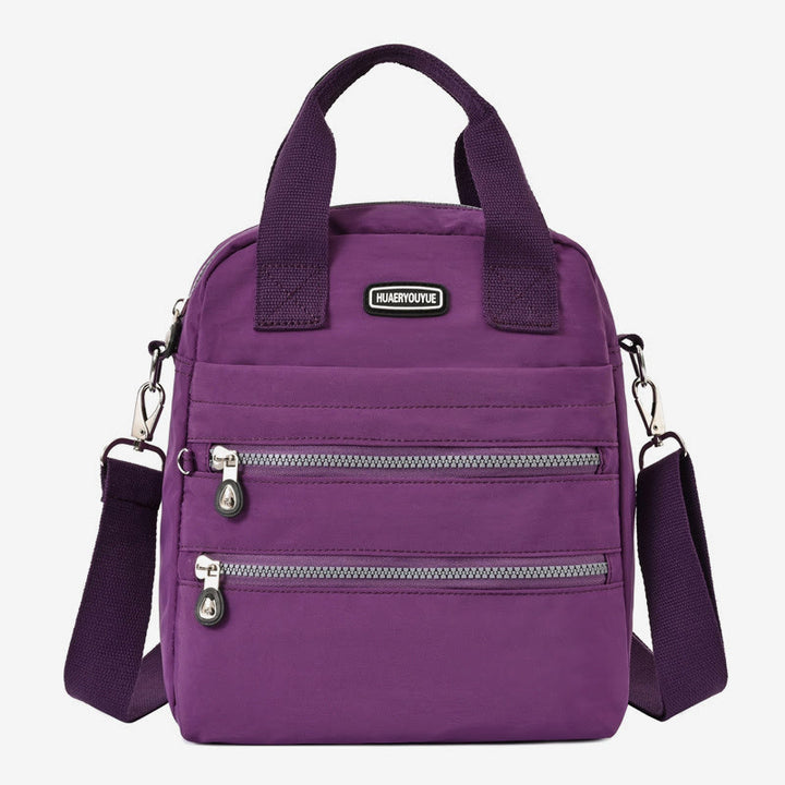 Mehrzweck-Rucksack für Damen, wasserdichte, tragbare Schultertasche aus Nylon