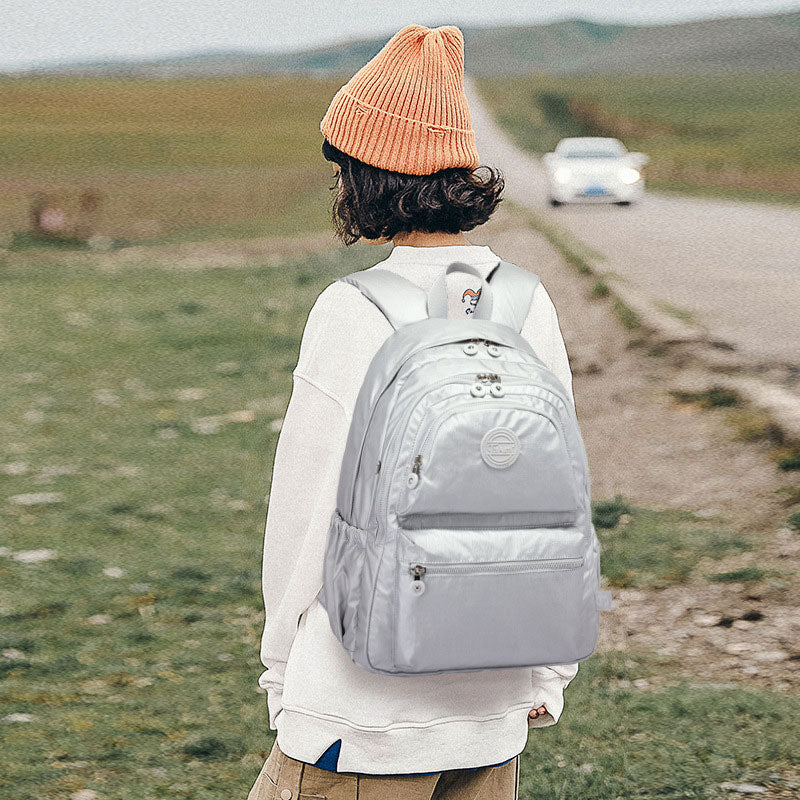 Modischer Rucksack, wasserfest, leicht, lässig, Tagesrucksack, Büchertaschen für Teenager-Mädchen