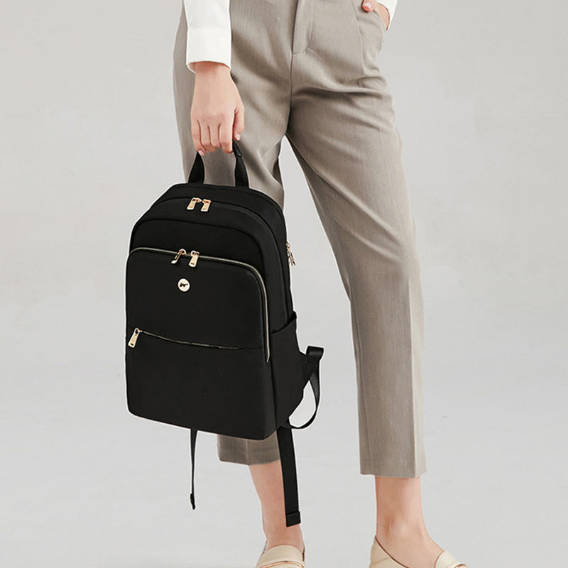 Rucksack für Männer Minimalistischer Tagesrucksack aus Nylon mit mehreren Taschen und Laptopfach