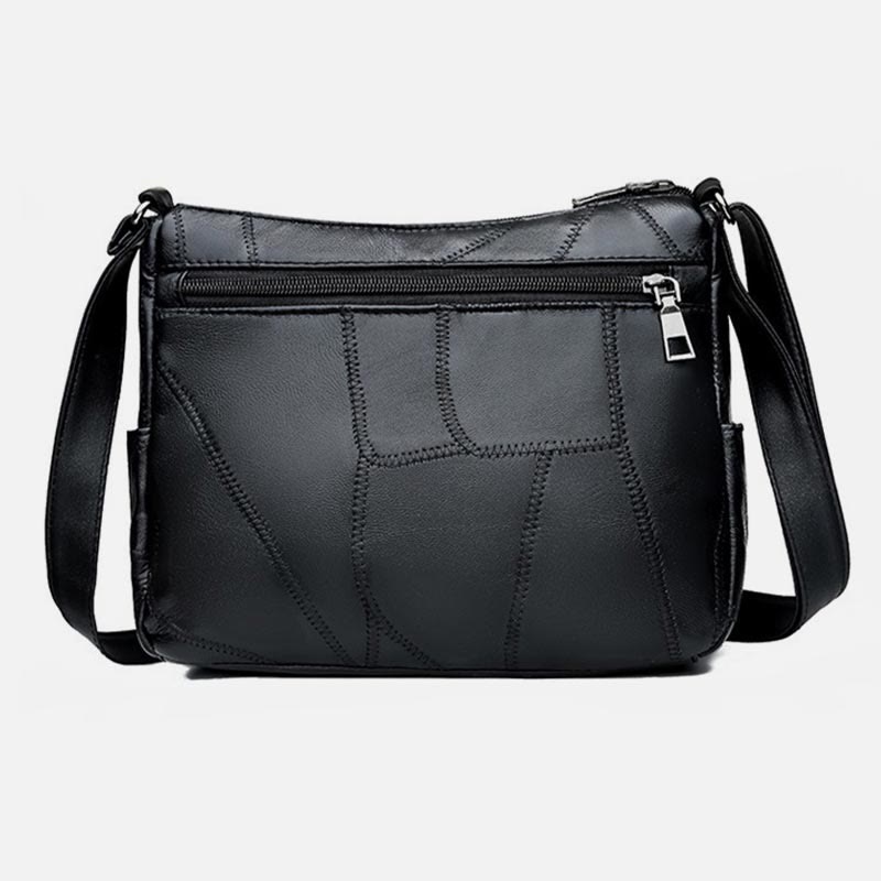 Farbmuster Gesteppte Ledertasche für Damen Klassische Umhängetasche