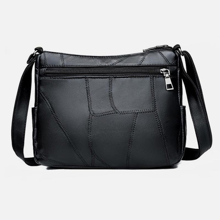 Farbmuster Gesteppte Ledertasche für Damen Klassische Umhängetasche