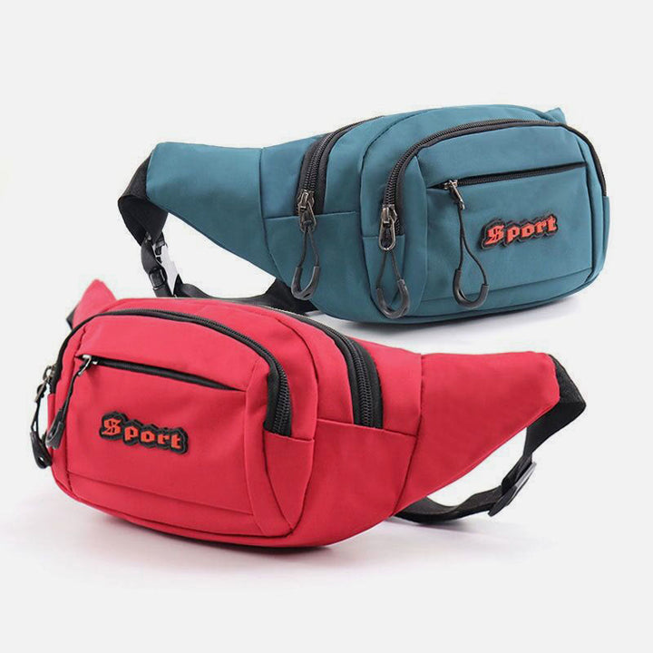 Wasserdichte Hüfttasche, lässige Hüfttasche, Brusttasche für Damen und Herren