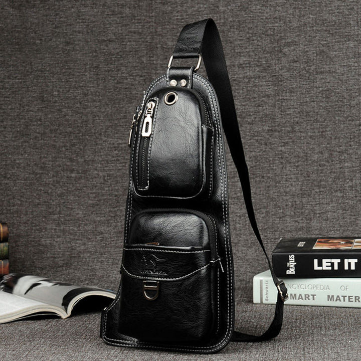 Schultertasche, Rucksack für Herren, Umhängetasche, Brusttasche, Tagesrucksack, Outdoor-Reisen - image 10
