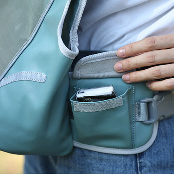 Bequeme, robuste, reflektierende Schultertasche für kleine Haustiere, Katzen und Hunde. - image 6