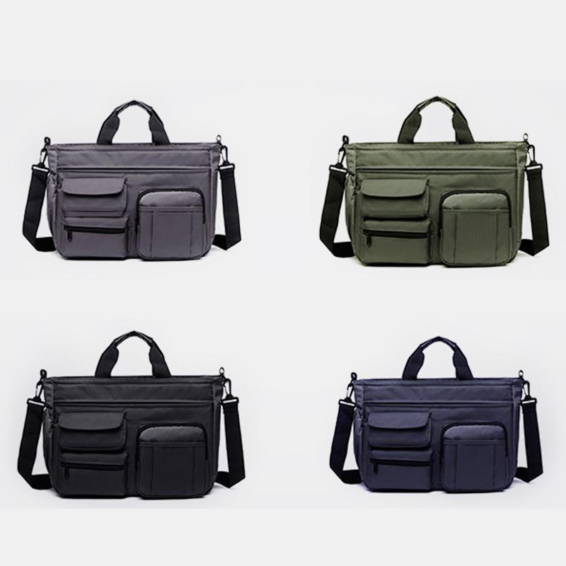 Wasserabweisende multifunktionale Crossbody-Laptop-Handtasche