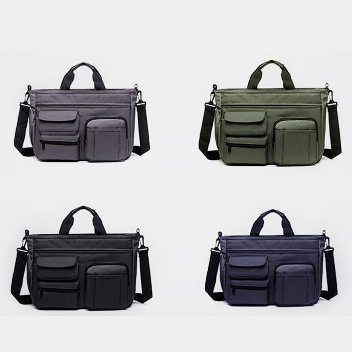 Wasserabweisende multifunktionale Crossbody-Laptop-Handtasche