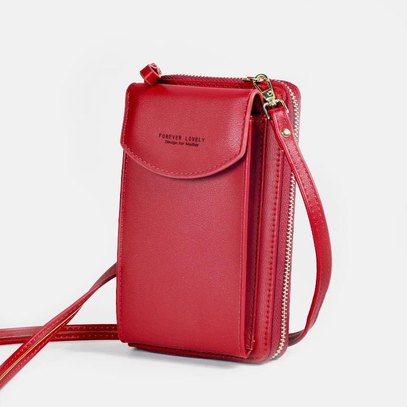 Solide Telefontasche mit mehreren Taschen und großem Fassungsvermögen