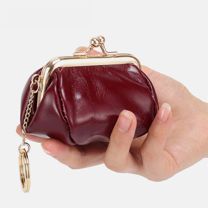 Geldbörse aus echtem Leder im Vintage-Stil 