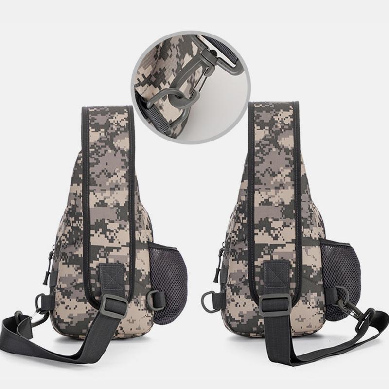 Camouflage Wasserdichte Multifunktionale Schultertasche Für Den Außenbereich