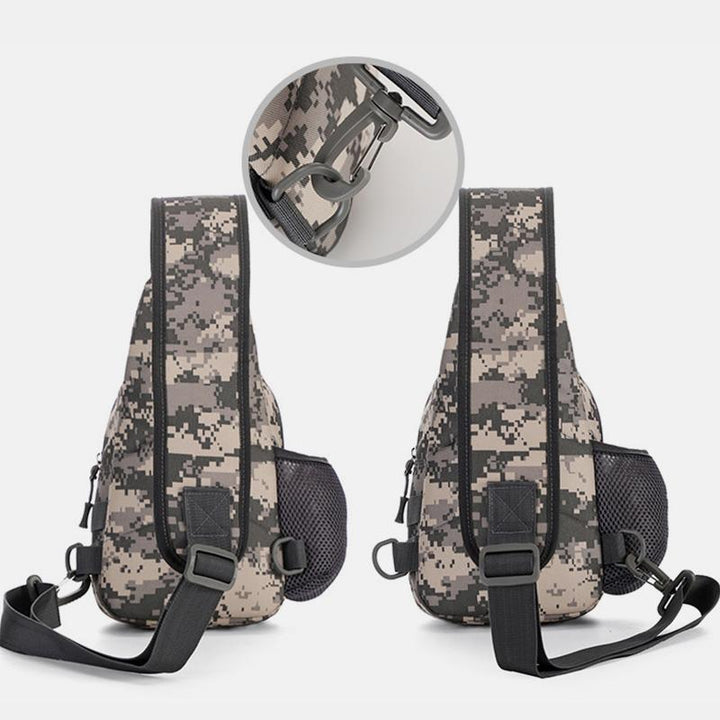 Camouflage Wasserdichte Multifunktionale Schultertasche Für Den Außenbereich