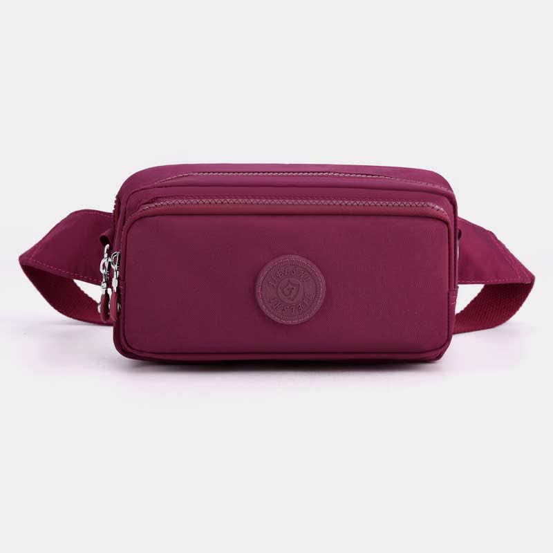 Leichte, wasserdichte Gürteltasche für Damen mit Crossbody-Gurt