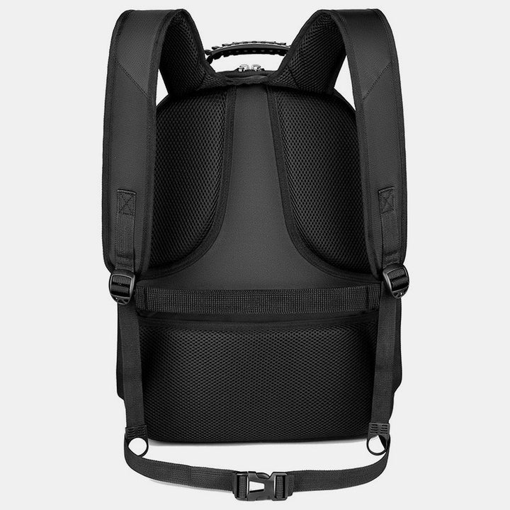 Extragroßer Business-Laptop-Rucksack mit mehreren Taschen und USB-Ladegerät