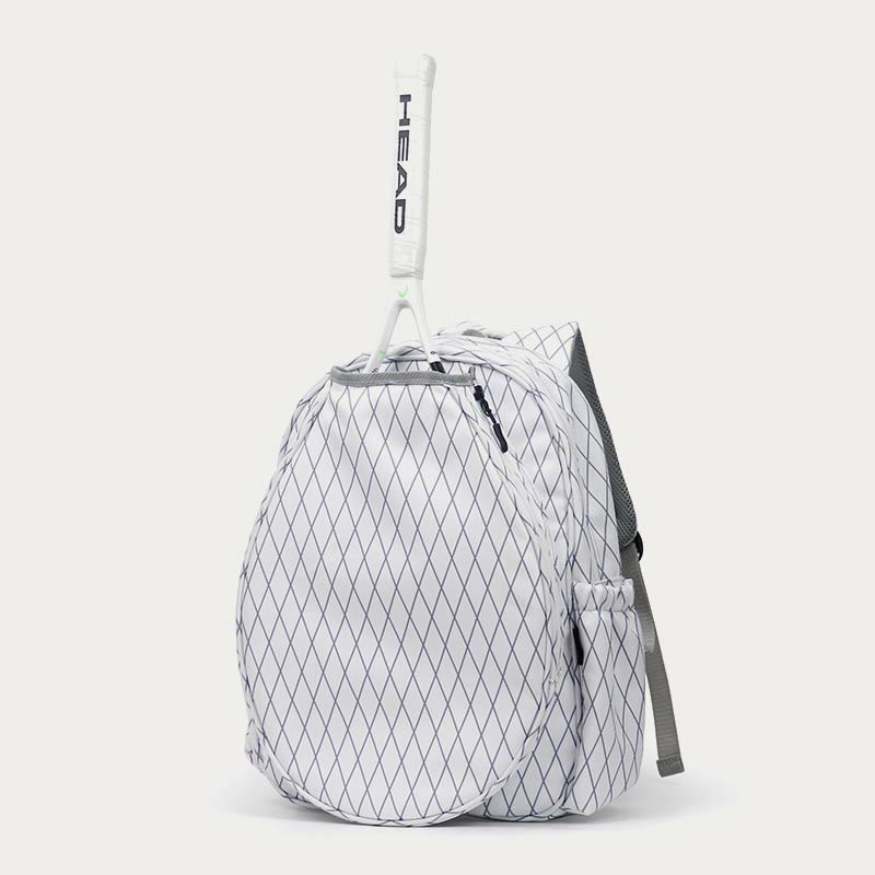 Schläger-Rucksack für Kinder und Erwachsene, große Kapazität, Schlägerhülle - Weiß - image 11