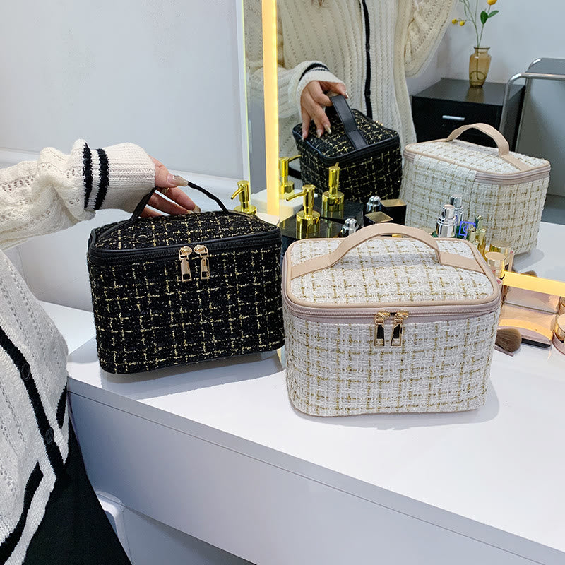 Tragbare Make-up-Tasche für Frauen Reisekosmetik-Aufbewahrungstasche
