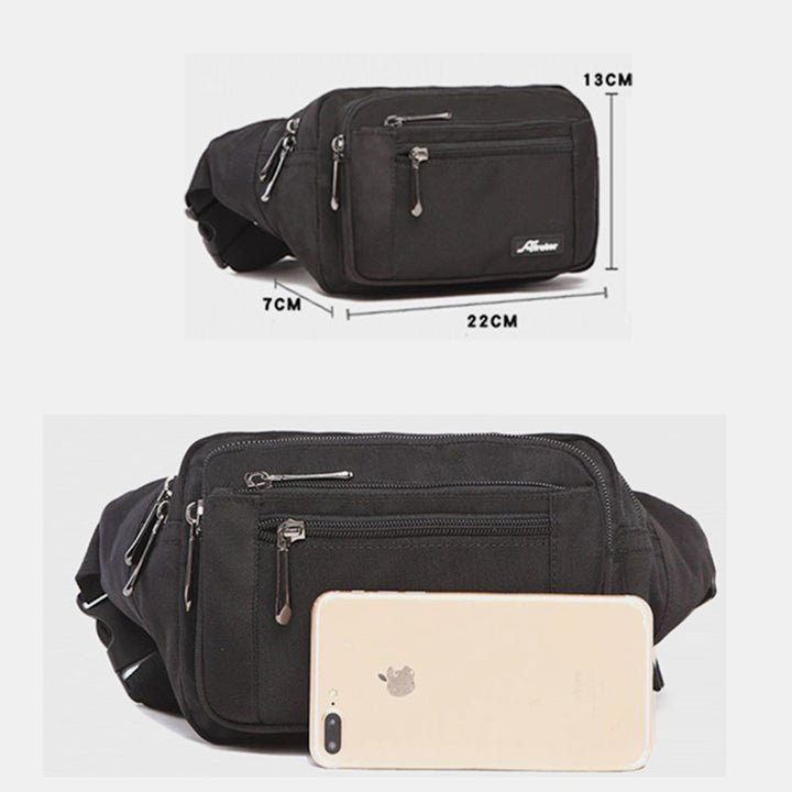 Hüfttasche für Damen und Herren, Brusttasche mit mehreren Taschen, Umhängetasche