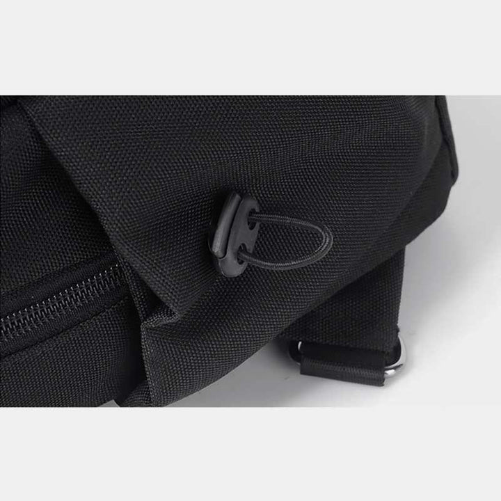 Schultertasche für Herren, abriebfest, lässiger Oxford-Umhängerucksack