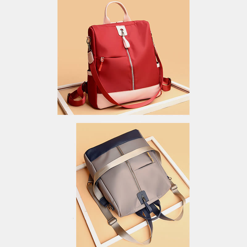 Rucksack für Damen, lässige Reisetasche, wasserdicht, Oxford-Umhängetasche