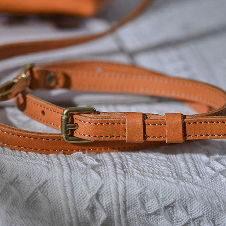 Top-Griff-Tasche für Frauen Dating Vintage Leder Umhängetasche