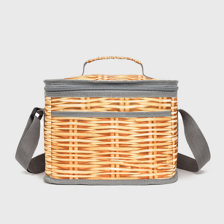 Kühltasche für unterwegs, faltbar, dicke Isolierung, Picknicktasche