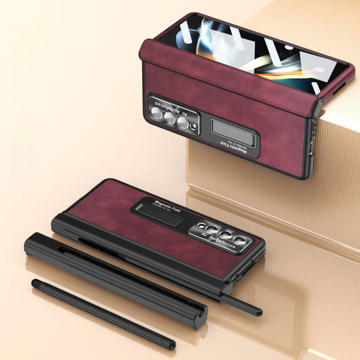 Handyhülle für Samsung Z Fold Zwei Scharniere Mehrfachschutzhülle