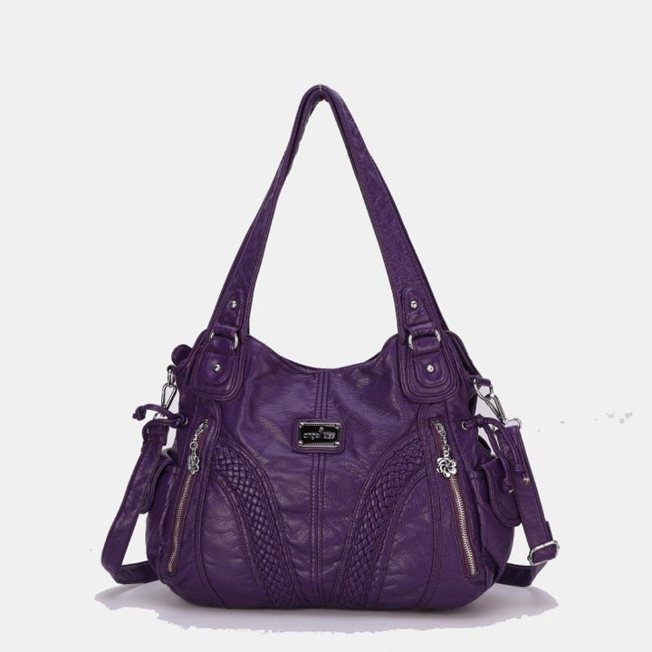 Einfarbige Hobo-Tasche für Damen